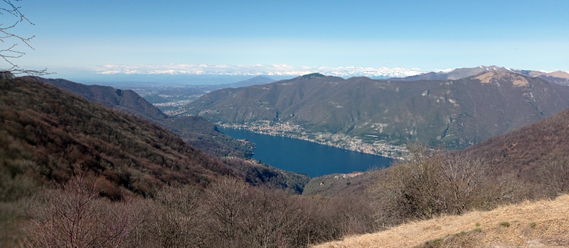 Escursione ad anello da Palanzo al Monte Palanzone