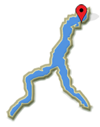 Mappa lago di Como (Colico)