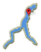 Mappa lago di Como (Dervio)