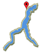 Mappa lago di Como (Dongo)