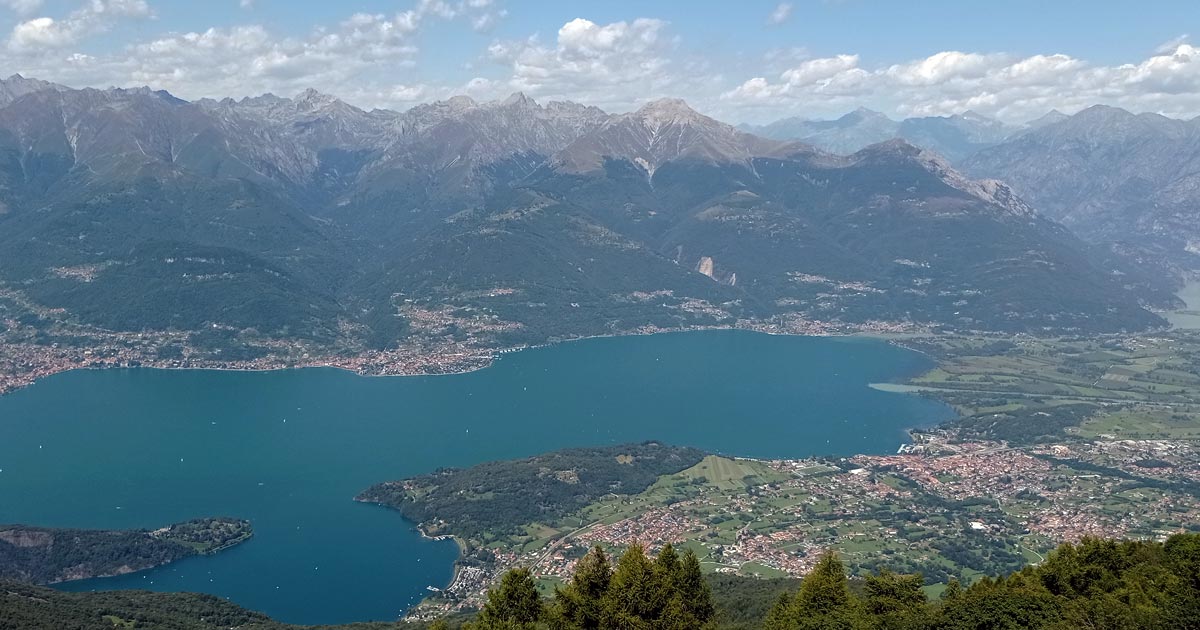 Da Sueglio (745 m) al Monte Legnoncino (1711 m)