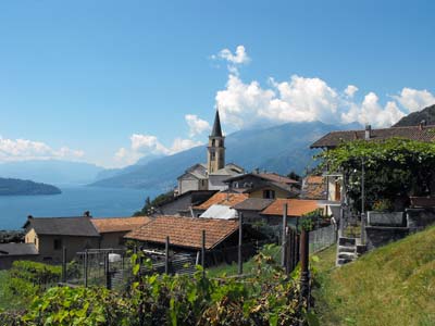 Vercana (360 m) - Domaso | Cammino da Gravedona a Gera Lario