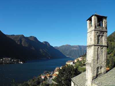 La chiesa di San Miro a Pognana Lario
