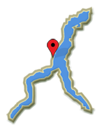 Mappa lago di Como (Menaggio)