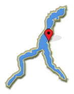 Mappa lago di Como (Varenna)